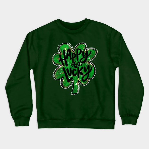 happy go lucky Crewneck Sweatshirt by vintage-corner